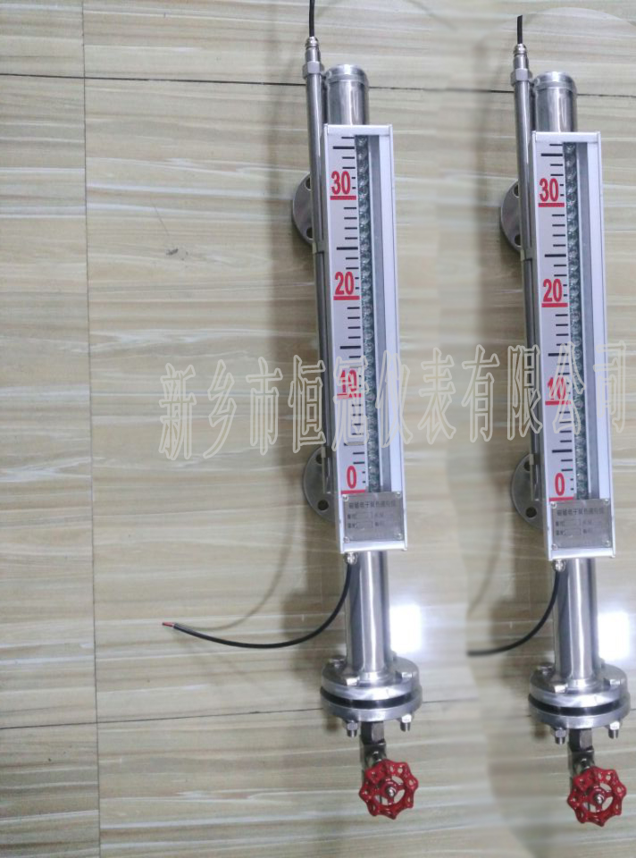 磁敏電子雙色液位計（防腐型）已發(fā)貨，江西省的阮經理您保持手機暢通，以方便接收