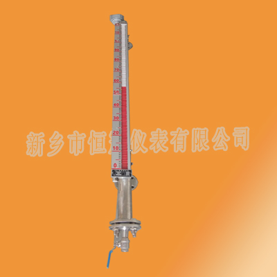 磁翻板液位計(jì)只顯示紅色怎么回事？